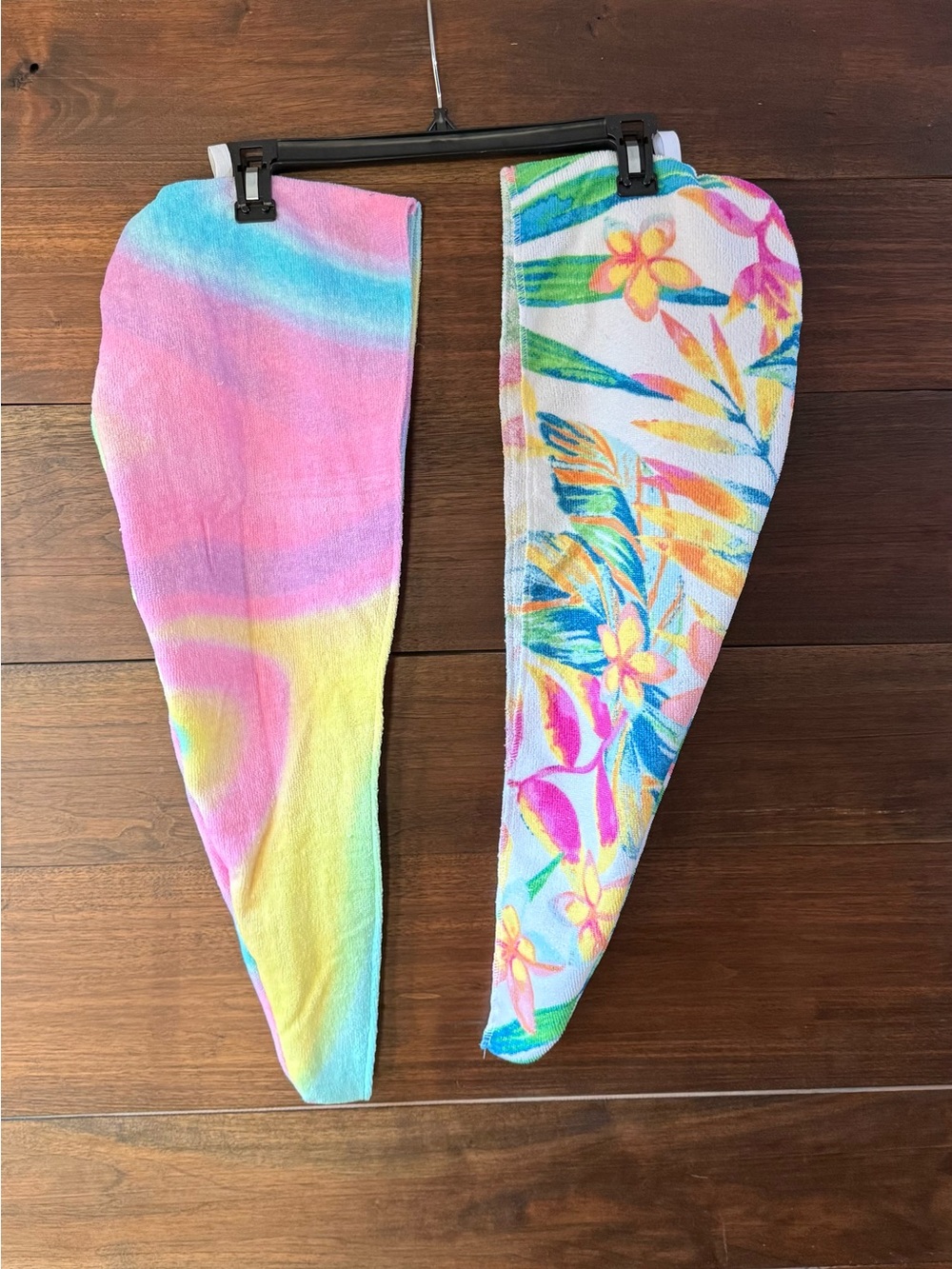Towel hair wraps